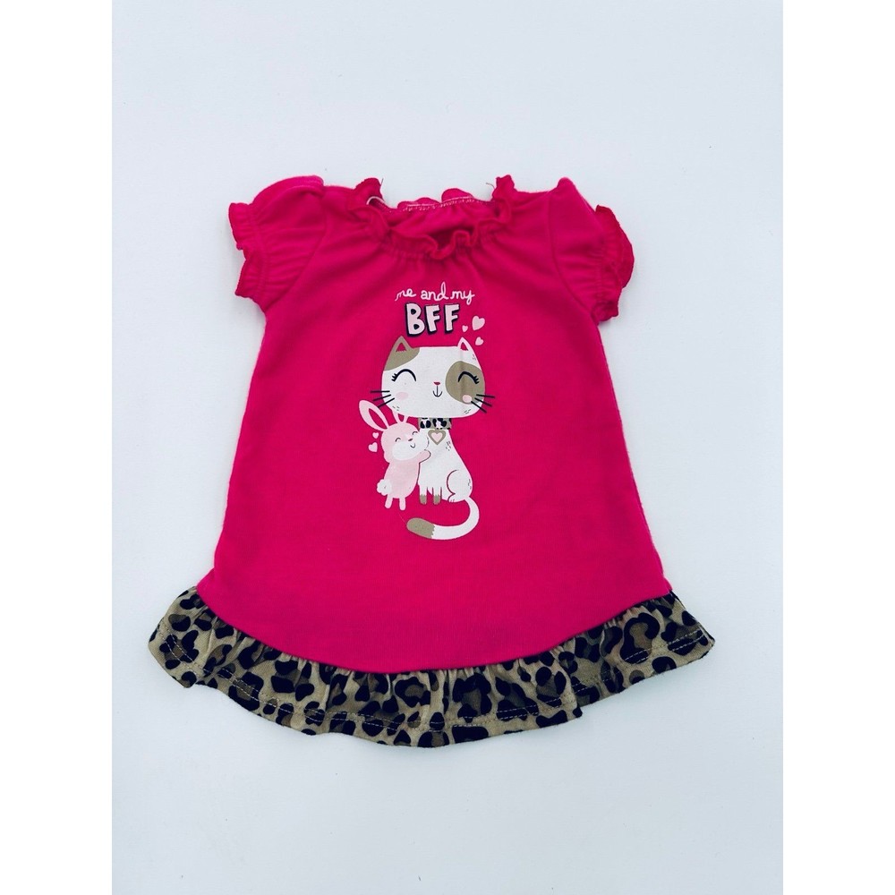 Child’s one size dress bunny cat bff kids girls dolls clothes